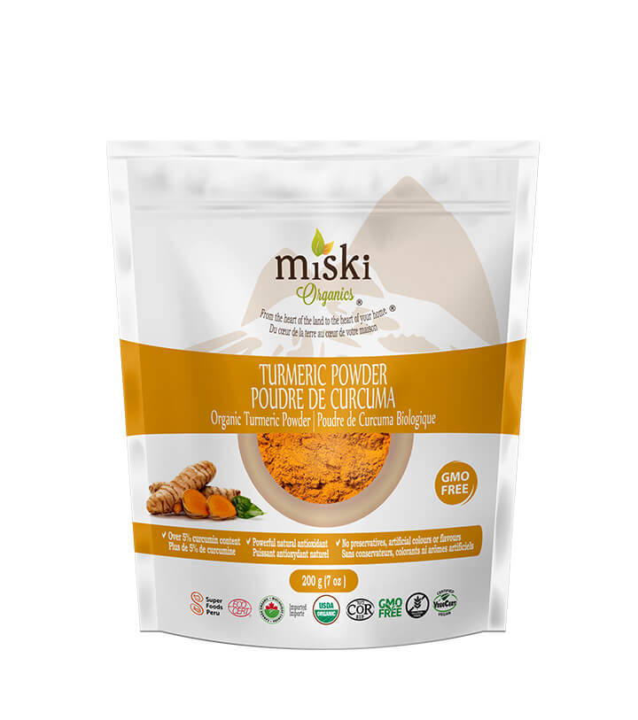 ORGANIC TUMERIC POWDER – MiskiGoodFoods